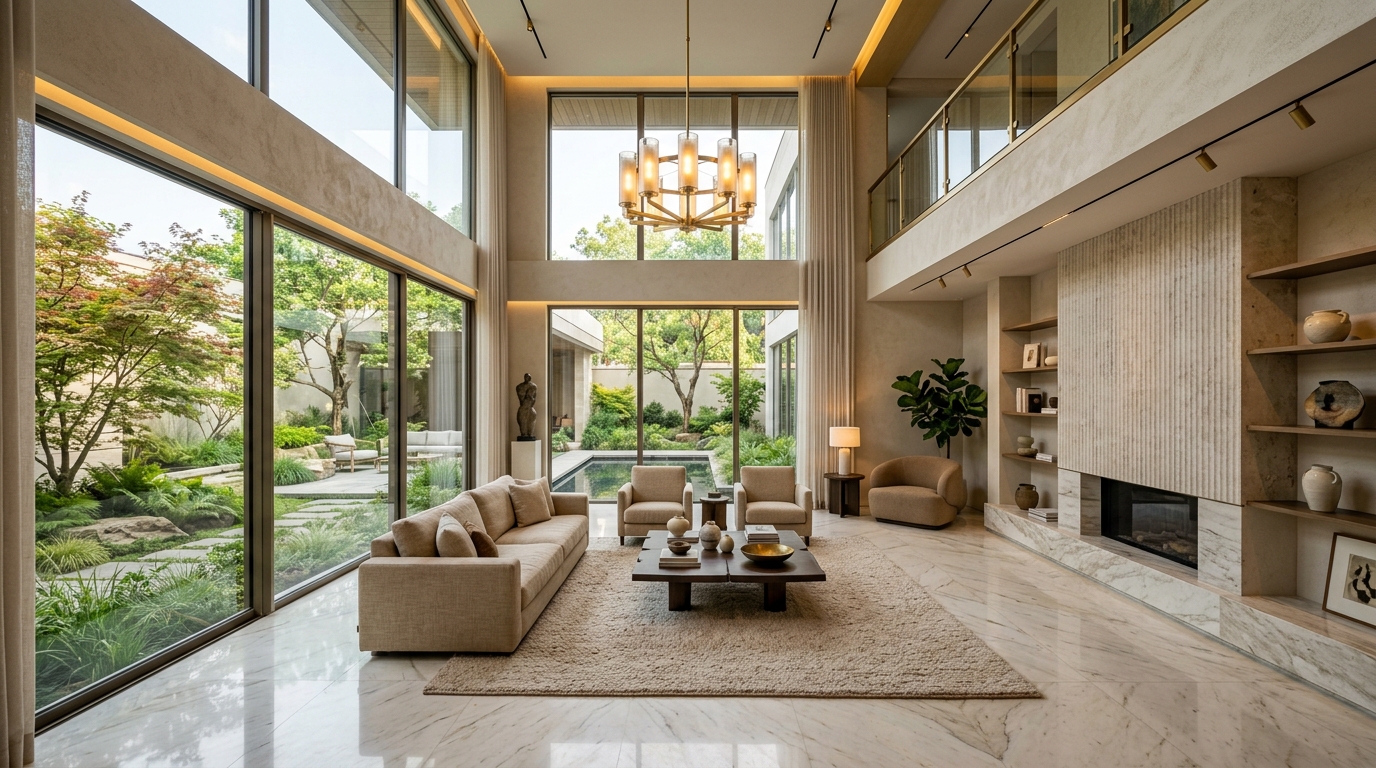 Luxury Living Room Interior